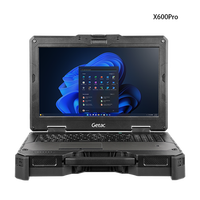 Getac X600 Pro Rugged Laptop conçu avec extension à l'esprit Caractéristiques du processeur Intel I5 Clavier anglais Nouveau statut