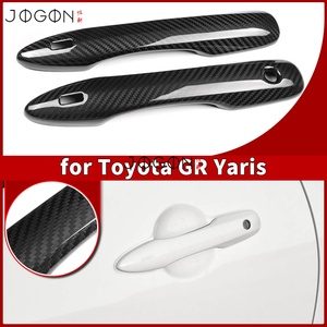 ฝาครอบมือจับประตูด้านนอกสำหรับ Toyota GR <span class=keywords><strong>Yaris</strong></span> GXPA16 2025 2026 คาร์บอนไฟเบอร์แท้  ชุดแต่งมือจับประตูด้านข้าง  อุปกรณ์ตกแต่งภายนอก - Product Image 2