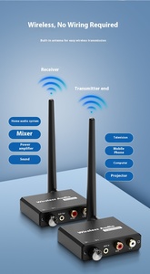 Émetteur et récepteur audio numérique sans fil WiFi 2.4G avec extension Plug & Play de portée 50m pour entrée/sortie <span class=keywords><strong>RCA</strong></span> - Product Image 4