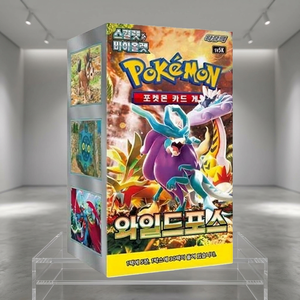 Cartes Pokémon Wild Force version coréenne, pack d'extension imprimé en couleur, cartes à collectionner en papier, emballage blister, jeu populaire - Product Image 1