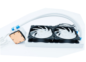 RGB LED CPU Cooler PC máy tính tốc độ cao 12V Fan tiếng ồn thấp Khối lượng không khí cao 3W 4 năm chống oxy hóa tay áo đồng PWM chơi game mới - Product Image 3