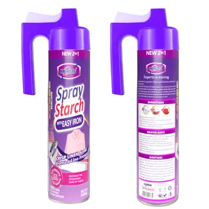 High Performance Heavy Hold Clothes Ironing Spray Starch Easy on Clothing Starch Ironing Spray Aerosol Manufacturer