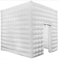 Dôme Igloo gonflable en plastique, tente transparente, maison pour fête, location de mariage