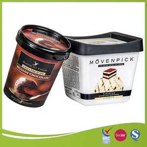 1 <span class=keywords><strong>gallon</strong></span> IML thiết kế cấp thực phẩm PP nhựa Vanilla ly với nắp <span class=keywords><strong>Ice</strong></span> <span class=keywords><strong>Cream</strong></span> container với logo - Product Image 3