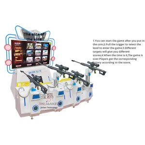 เครื่องเล่นเกม VR ยิงปืนสไนเปอร์อัลติทูปแบบออลอินวัน ขนาดใหญ่ ทำจากโลหะ สำหรับใช้ในร่ม ใช้เหรียญหยอด เหมาะสำหรับบ้าน สวนสนุก และสถานที่เพื่อการศึกษา - Product Image 3