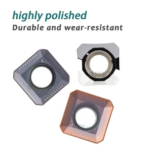 Herramientas para Tornos de Control Numérico, Insertos de Fresado SEKT/SEHT/SEMT1204AFTN, Cuchillas de Fresado de 45 Grados - Product Image 2