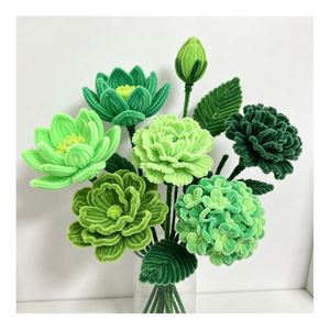 Kit de Arte Premium, Alambre de Terciopelo de 10 mm para Proyectos Creativos de Manualidades, Decoraciones Educativas para el Aula y Flores de Alambre de Terciopelo - Product Image 6
