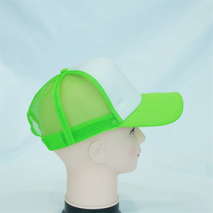 Tùy Chỉnh Năm Mảnh <span class=keywords><strong>Cap</strong></span> Hình Miếng Bọt Biển Net Hat Lưới Rope <span class=keywords><strong>Cap</strong></span> Rắn Hai Trống Hat Cho Mens Womens Có Thể Điều Chỉnh Dây Đeo Ánh Sáng Cân Nặng - Product Image 1