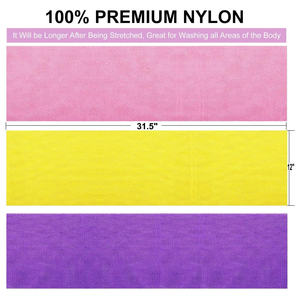 African Net Mesh Body Exfoliator Scrub Net Bathing Suit <b>Exfoliating</b> African Body Net Scrubbing Bath <b>Sponge</b> - Product Image 3