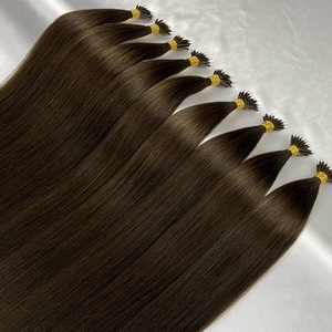 Extensions de cheveux Nano Ring de meilleure qualité 2023, 100% cheveux humains Remy, extensions de cheveux vierges à double brin Nano Ring - Product Image 5