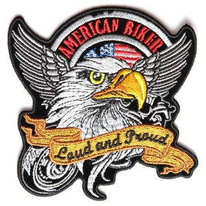 Eagle thêu các bản vá lỗi cho biker Áo khoác & Áo ghi lê - Product Image 5