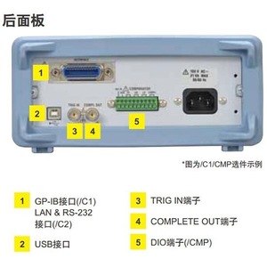 Multimètre numérique Yokogawa Dm7560, 6,5 chiffres, haute précision, pour mesures électriques - Product Image 4