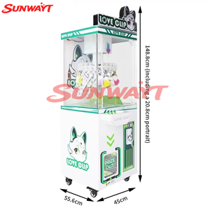 Máquina de Juego Operada con Monedas, Máquina de Atrapar Premios con Probabilidad Controlable, Máquina Expendedora de Regalos y Snacks - Product Image 4