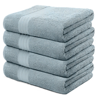 Boutique Medium Size Woven Hand Towels 30x15 400gsm Microfiber Eco-Friendly Quick-Dry Solid Color Water Bathcotton Towels 17x30