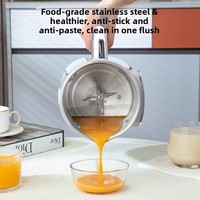 Máquina electrónica china para hacer polvo de soja, granizados, papillas y sopas con dispensador mezclador