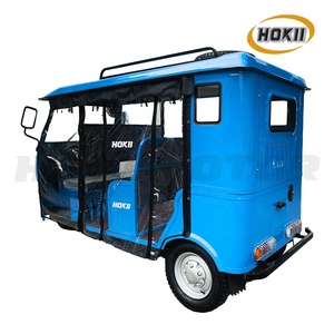 2024 Hokii nueva llegada Elion 6 asientos Triciclo de pasajeros alimentado por combustible Taxi Tuk Bajaj triciclo para adultos 3 ruedas Ev Rickshaw - Product Image 3