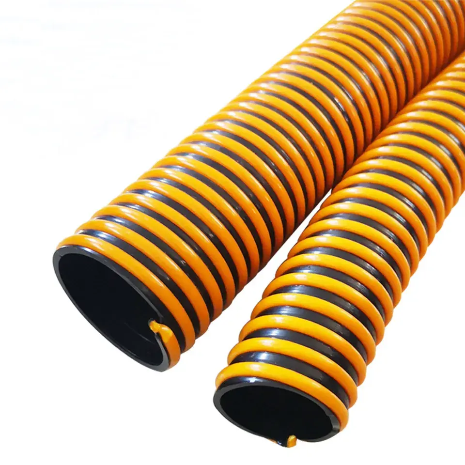 High quality Water pump hose tube/ helix spiral corrugated vacuum cleaner hose pipe for agriculture/ Factory direct supply price