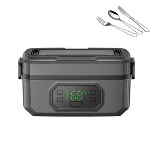 Lonchera Eléctrica Portátil Personalizada 2025 de 1.6L, Recargable por USB, con Calentamiento Inalámbrico y Ajuste de Temperatura para Camping - Product Image 2