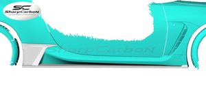 Extensiones de faldones laterales de fibra de carbono para Toyota GR86 y <span class=keywords><strong>Subaru</strong></span> BRZ Coupé <span class=keywords><strong>2022</strong></span> 2023 - Product Image 4