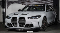 Conducto de Aire Delantero de Repuesto Profesional Compatible con BMW M3 G80 BMW M4 G82 2021+ Estilo MP, Juego de Piezas de Fibra de Carbono Preimpregnada en Autoclave