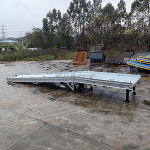 हाइड्रोलिक मोटर भारी शुल्क पोर्टेबल ट्रक मोबिल एल्यूमीनियम लोडिंग रैंप फोर्कलिफ्ट यार्ड डॉक रैंप लिफ्टिंग प्लेटफॉर्म - Product Image 3