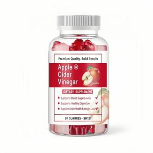 Yếu tố thiết yếu giấm táo Gummies vớ<span class=keywords><strong>i</strong></span> Vegan ACV vớ<span class=keywords><strong>i</strong></span> axit folic và vitamin B6 & B12 bổ sung giấm Gummies - Product Image 5