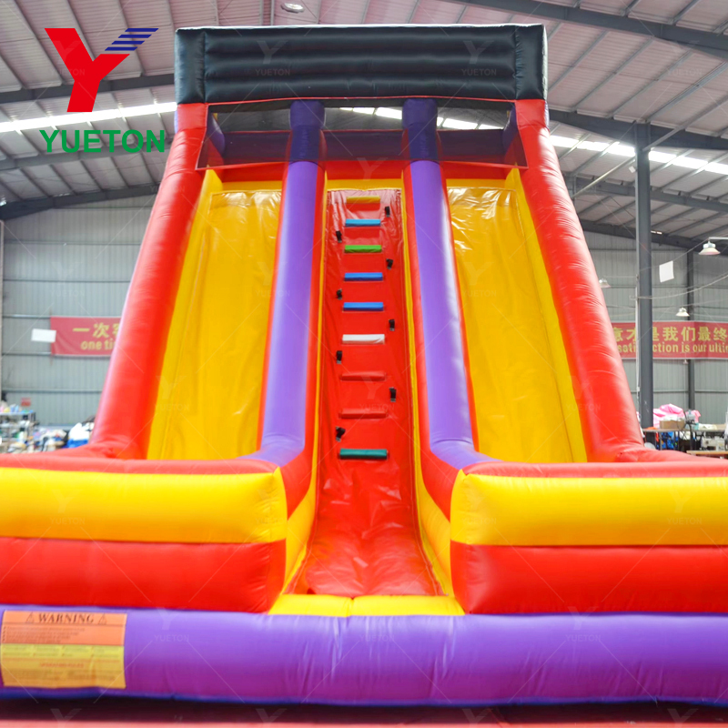 Inflatable Castle with Slide Waterslide Backyard