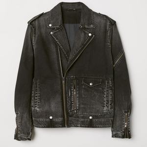 Chinese Manufacturers Wholesale Clothing Custom Denim <b>Biker</b> <b>Mens</b> <b>Jean</b> Jacket - Product Image 4