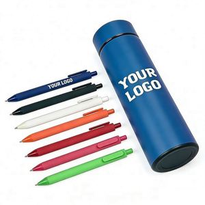 Stylo bille publicitaire personnalisé en plastique vierge, idéal pour les cadeaux d'entreprise et les promotions en gros - Product Image 1