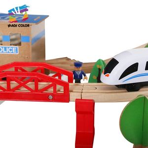 Vente en gros de trains <span class=keywords><strong>électrique</strong></span>s en bois amusants pour enfants, meilleurs jouets de <span class=keywords><strong>train</strong></span> en bois pour enfants, W04C048 - Product Image 3