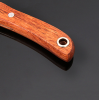 Couteau de greffage en acier SK5 avec lame en acier et manche en bois, couteau tactique de jardinage, EDC, chasse, poche, camping, survie en plein air, OEM personnalisable