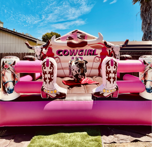 เครื่องขี่วัวแบบเป่าลมขนาดใหญ่เกมกีฬาสำหรับผู้ใหญ่ความบันเทิงกลางแจ้ง - Product Image 3