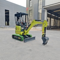Mini-excavatrice électrique de 1,8 tonne de marque GW18 de bonne qualité, neuve, excavatrice hydraulique industrielle pour les distributeurs d'équipements