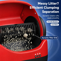 Fournisseur direct d'usine de robots de toilette automatiques pour chats, OEM