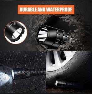 С красным, синим, зеленым, желтым, белым фильтром линзы 5 цветов в 1 перезаряжаемый фонарь тактический светодиодный фонарик для ночной рыбалки и охоты - Product Image 6