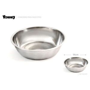 Ciotola per animali domestici Yommy in acciaio inossidabile da 21 cm per cani e gatti - Product Image 4