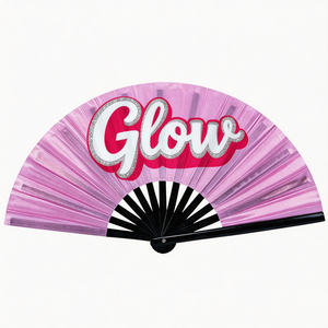 Abanico Plegable Personalizado de 13 Pulgadas para Sublimación, Abanico de Mano Portátil Grande para Fiestas y Eventos - Product Image 3