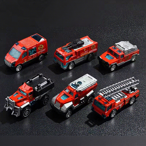 Modèle <span class=keywords><strong>de</strong></span> <span class=keywords><strong>camion</strong></span> <span class=keywords><strong>de</strong></span> pompiers coulissant <span class=keywords><strong>en</strong></span> métal, voiture d'ingénierie, jouet <span class=keywords><strong>de</strong></span> course pour garçons, très populaire - Product Image 1