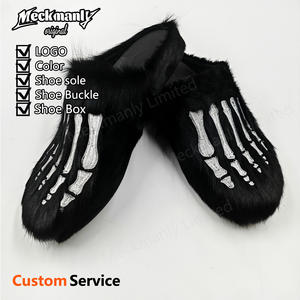 Zuecos de Felpa de Moda 2026, Antideslizantes, Cálidos para Invierno, de Alta Calidad, Personalizados, para el Hogar - Product Image 3