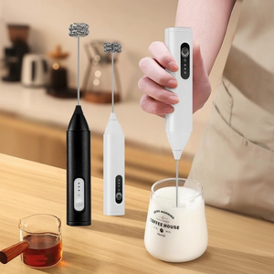 Batteur à œufs électrique, mousseur à <span class=keywords><strong>lait</strong></span>, mélangeur de <span class=keywords><strong>lait</strong></span> pour café domestique, outil de pâtisserie, mixeur, <span class=keywords><strong>machine</strong></span> à <span class=keywords><strong>mousse</strong></span> - Product Image 1