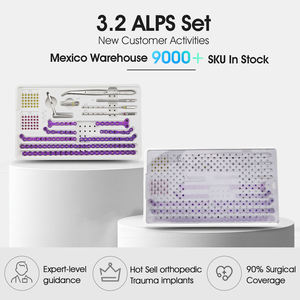 Davin ALPS <span class=keywords><strong>3</strong></span>.2mm ชุดระบบแผ่นล็อคกระดูกและข้อสัตวแพทย์เครื่องมือทางการแพทย์ไทเทเนียมแตกหักสำหรับการผ่าตัดสัตว์ขนาดเล็ก - Product Image 2