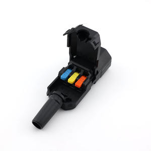 <span class=keywords><strong>Bloc</strong></span> de bornes IEC C13 C14 à connexion rapide, adaptateur d'alimentation 10A, <span class=keywords><strong>prise</strong></span> mâle-femelle, fixation en nylon et laiton, <span class=keywords><strong>prise</strong></span> réutilisable - Product Image 3