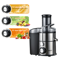 HALEY 5-in-1 sapcentrifuge set roestvrij staal brede invoeropening blender molen filter multifunctionele keuken OEM direct leverbaar
