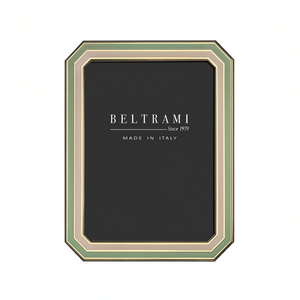 Marco de Fotos Rectangular de Madera Plateada Hecho a Mano por Beltrami, Elegante, con Relieve, para Montaje Vertical en Pared, 1 Color, Hecho en Italia, Plata 999 - Product Image 2