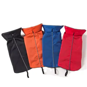 Hot Sale Winter XXXL Red Large Pet Wholesale Dog Jacket Waterproof Dog Vest Black Dog Rain Coat