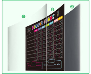 Kế hoạch ưu tiên hàng ngày và biểu đồ phần thưởng giáo dục trẻ em bảng trắng từ tính bảng kế hoạch hàng ngày - Product Image 3