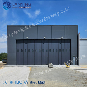 Hangar d'avion en <span class=keywords><strong>acier</strong></span> préfabriqué de haute qualité, sur mesure, fabriqué en Chine - Product Image 6
