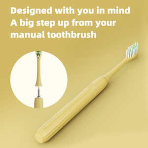 Temporizador Inteligente Escova De Dentes Elétrica Micro Vibração Cerdas Dentes Polimento Escova De Dentes Elétrica Brilhante Com 2 Cabeça De Escova De Recarga - Product Image 6