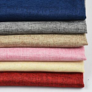 Tissu en toile 300D polyester coton tissé uni, poids moyen, pour coussin, sac, artisanat - Product Image 3
