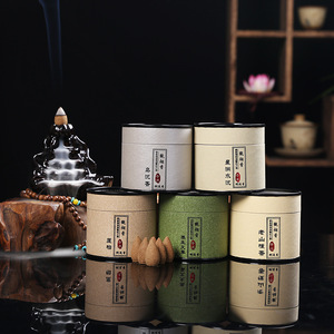 Sandalwood Backflow <b>Incense</b> <b>Cones</b> 2.5cmx1.3cm Natural Aromatherapy Indoor Use - Product Image 2